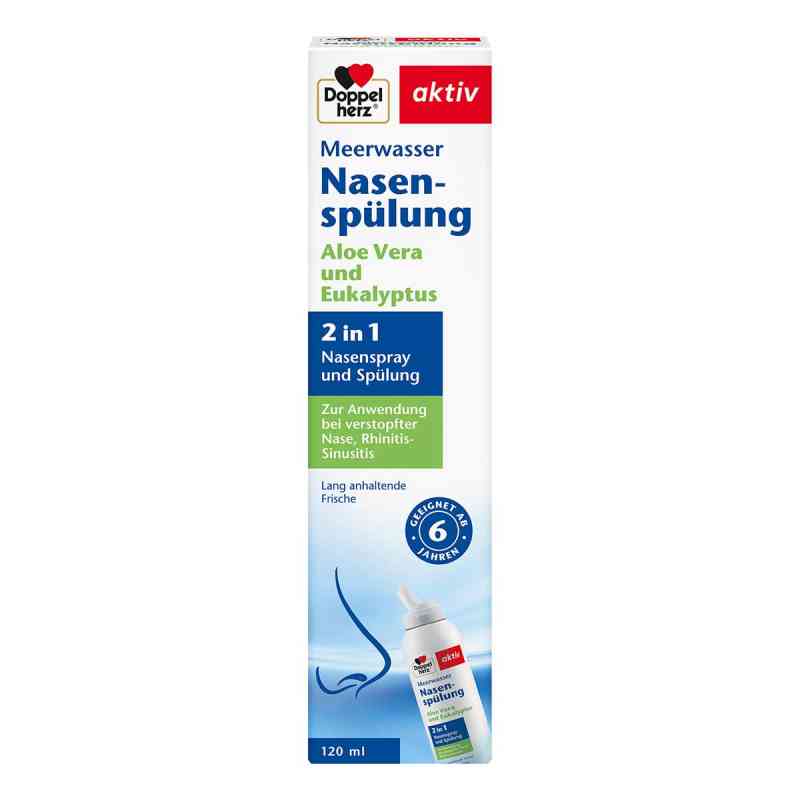 Doppelherz Meerwasser Nasenspülung 120 ml von Queisser Pharma GmbH & Co. KG PZN 19749887
