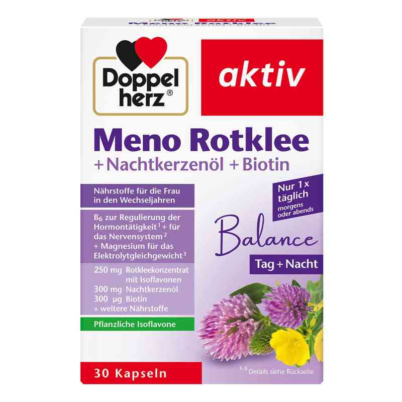 Doppelherz Meno Rotklee+nachtkerzenöl+biotin Kapsel (n) 30 stk von Queisser Pharma GmbH & Co. KG PZN 04042018