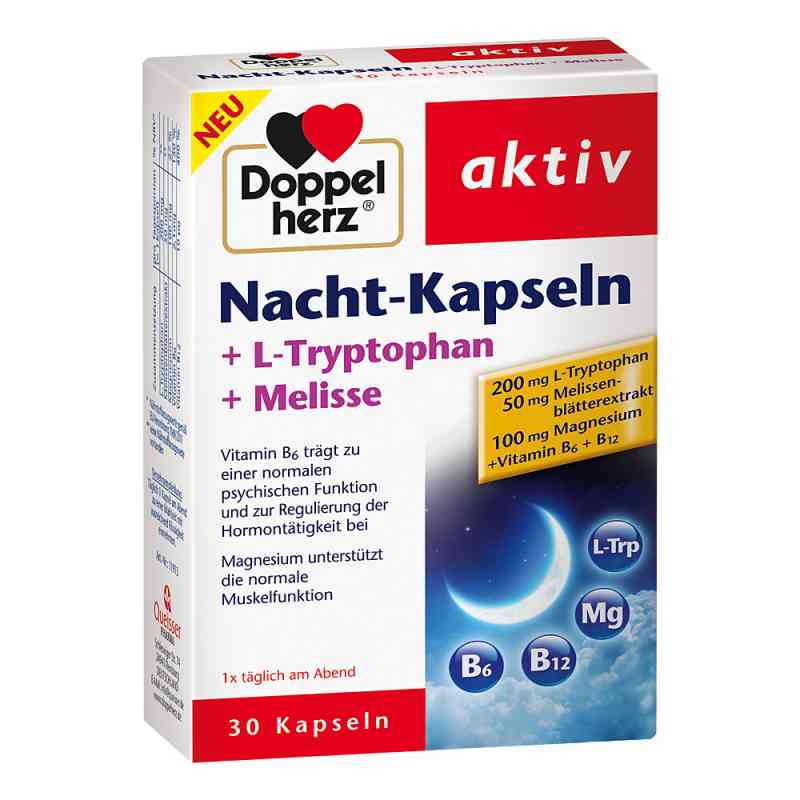 Doppelherz Nacht-Kapseln 30 stk von Queisser Pharma GmbH & Co. KG PZN 16082678