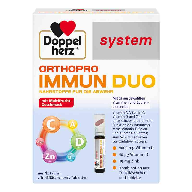 Doppelherz Orthopro Immun Duo System Trinkampullen 7 stk von Queisser Pharma GmbH & Co. KG PZN 16852432