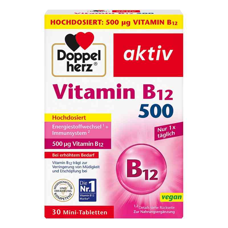 Doppelherz Vitamin B12 500 Tabletten 30 stk von Queisser Pharma GmbH & Co. KG PZN 18674874