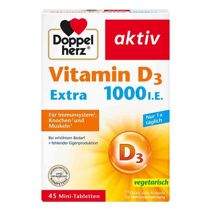 Doppelherz Vitamin D 1.000 I.e. Extra Tabletten 45 stk von Queisser Pharma GmbH & Co. KG PZN 10556885