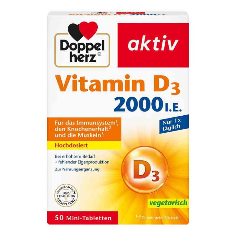 Doppelherz Vitamin D3 2000 I.e. Tabletten 50 stk von Queisser Pharma GmbH & Co. KG PZN 16869496