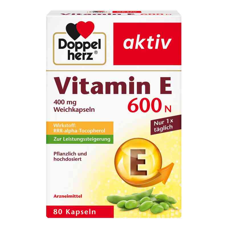 Doppelherz Vitamin E 600 N Weichkapseln 80 stk von Queisser Pharma GmbH & Co. KG PZN 10057828