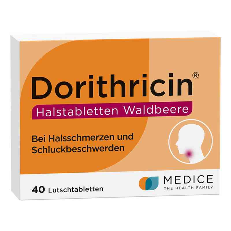 Dorithricin Waldbeere Lutschtabletten bei Halsschmerzen  40 stk von MEDICE Arzneimittel Pütter GmbH&Co.KG PZN 10078428