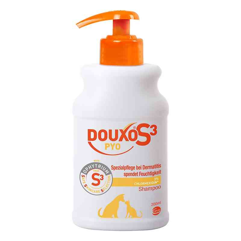 Douxo S3 Pyo Shampoo für Hunde und Katzen 200 ml von O'ZOO GmbH PZN 17826282