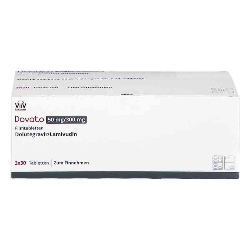 Dovato 50 Mg/300 Mg Filmtabletten Blisterpackung 90 stk von ViiV Healthcare GmbH PZN 18786857
