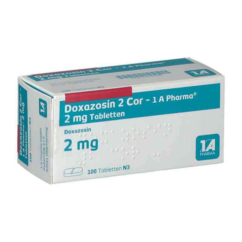 Doxazosin 2 Cor-1a Pharma Tabletten 100 stk von 1 A Pharma GmbH PZN 02210049