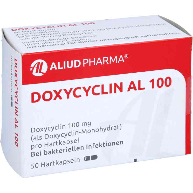 Doxycyclin AL 100 50 stk von ALIUD Pharma GmbH PZN 09424345