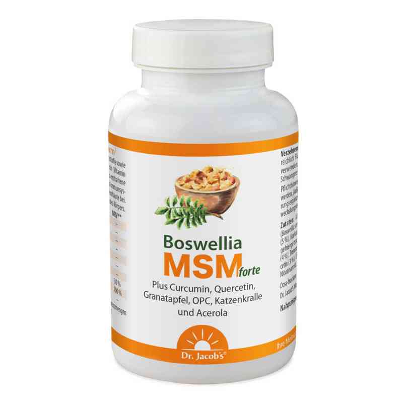 Dr. Jacob's Boswellia MSM forte Weihrauch Quercetin OPC 90 stk von Dr. Jacob's Medical GmbH PZN 16739807