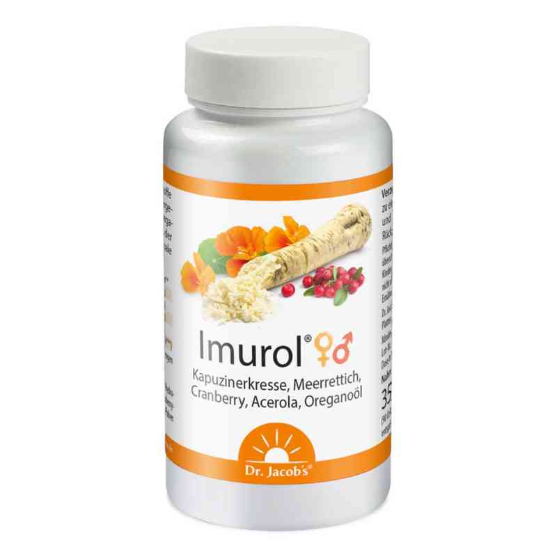 Dr. Jacob's Imurol Kapuzinerkresse Meerrettich Cranberry 90 stk von Dr. Jacob's Medical GmbH PZN 17491114