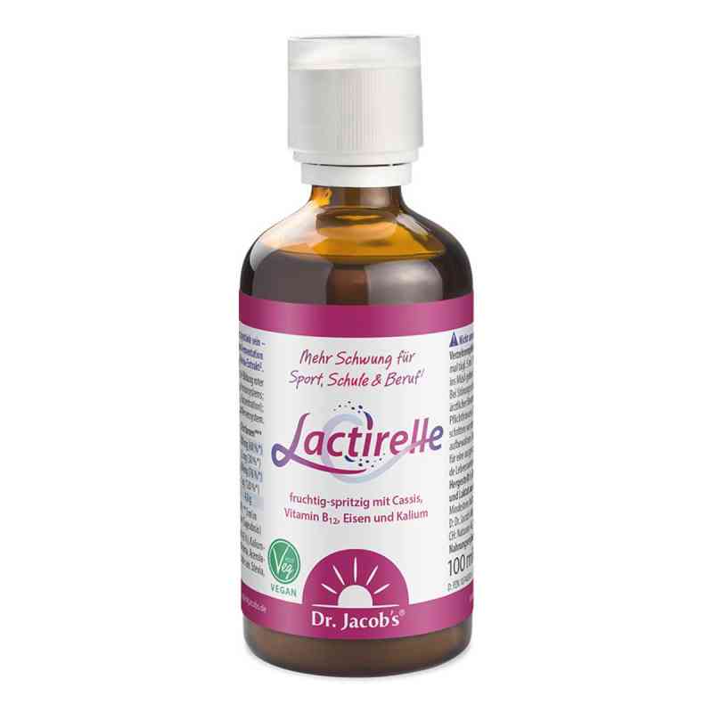 Dr. Jacob's Lactirelle Milchsäure-Cassis-Konzentrat Eisen 100 ml von Dr. Jacob's Medical GmbH PZN 10740301