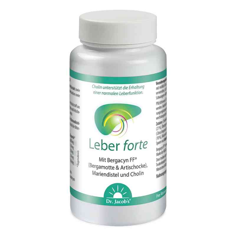 Dr. Jacob's Leber forte Bergamotte Mariendistel Cholin 60 stk von Dr. Jacob's Medical GmbH PZN 20361131