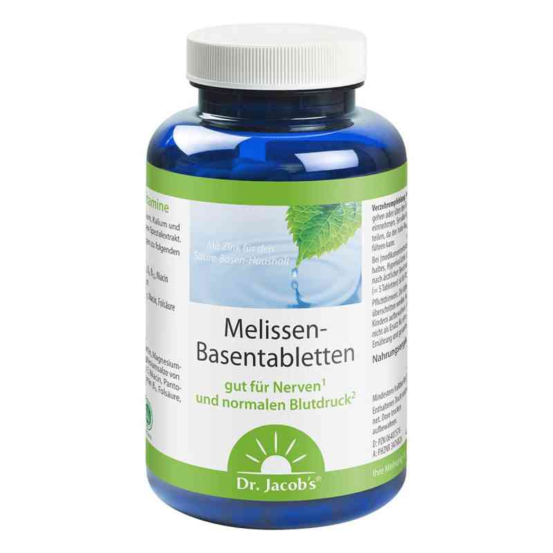 Dr. Jacob's Melissen Basentabletten Mineralstoffe B-Komplex 250 stk von Dr.Jacobs Medical GmbH PZN 06407576