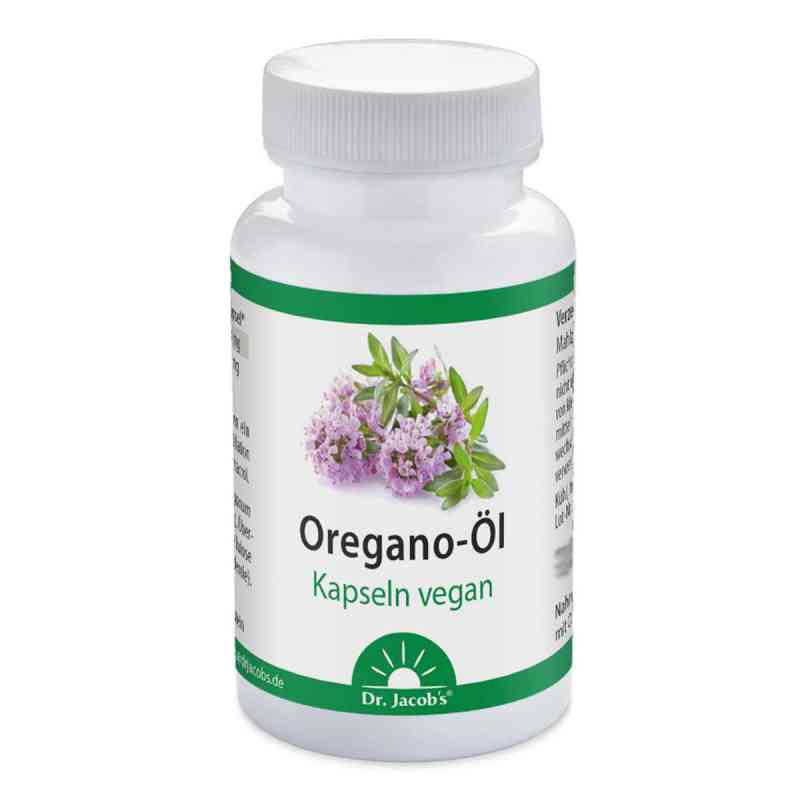 Dr. Jacob's Oregano-Öl Kapseln Carvacrol Thymol vegan 60 stk von Dr. Jacob's Medical GmbH PZN 18028074