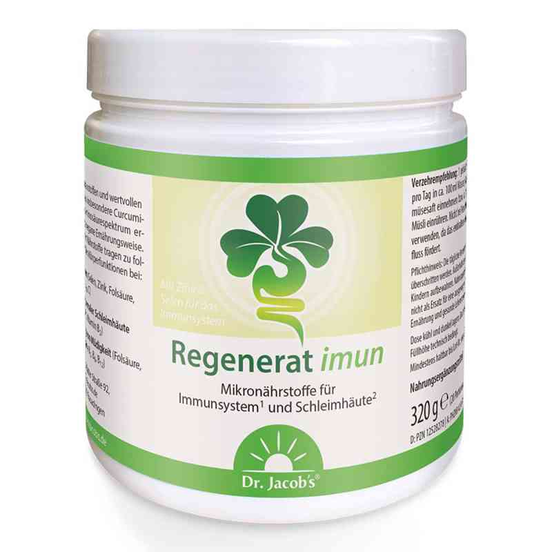 Dr. Jacob's Regenerat imun Mikronährstoffe Proteine Omega-3 320 g von Dr. Jacob's Medical GmbH PZN 12528278