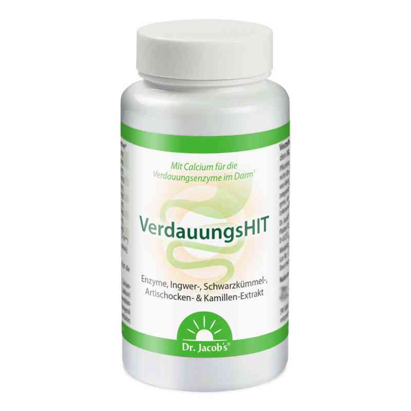 Dr. Jacob's VerdauungsHIT Enzyme Ingwer Schwarzkümmel Kamille 90 stk von Dr. Jacob's Medical GmbH PZN 18224036