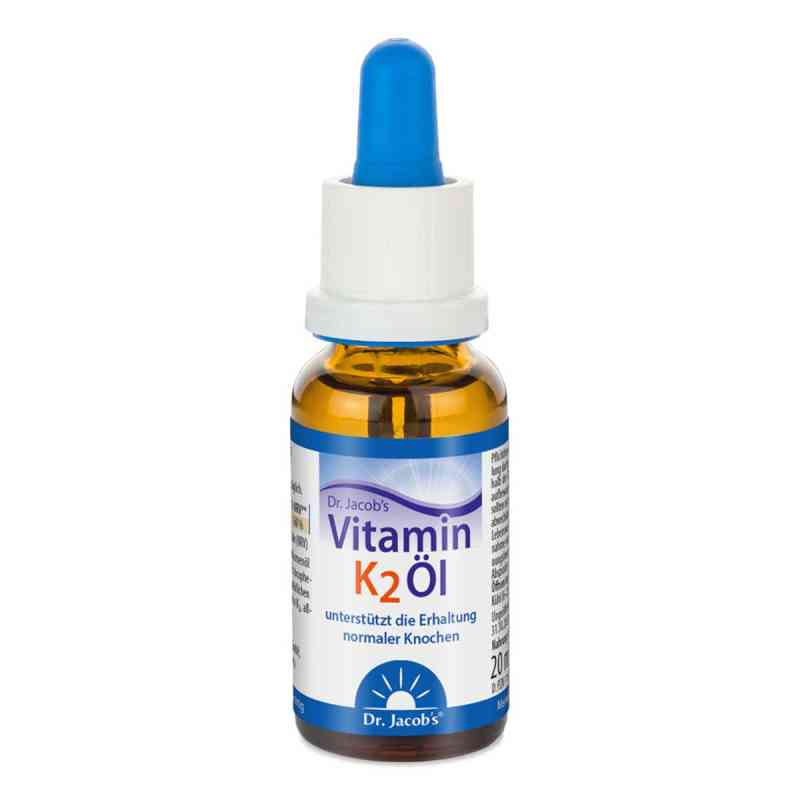 Dr. Jacob's Vitamin K2 Öl All-trans MK7 640 Tropfen vegan 20 ml von Dr. Jacob's Medical GmbH PZN 11648046