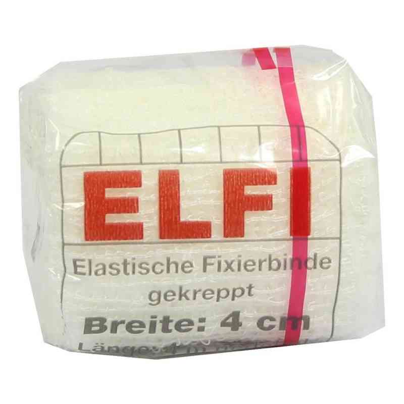 Dracoelfi elastisch Fixierbinde 4 cmx4 m gekrep.cello 1 stk von Dr. Ausbüttel & Co. GmbH PZN 00736132