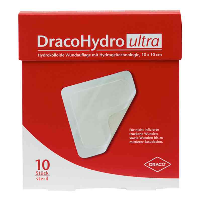 Dracohydro ultra trans Hydrokoll.wundaufl.10x10cm 10 stk von Dr. Ausbüttel & Co. GmbH PZN 05496336