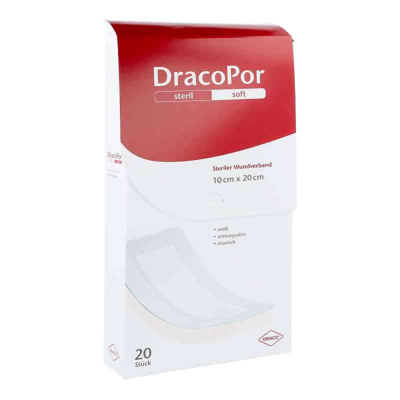 Dracopor Wundverband 10x20 cm steril 20 stk von Dr. Ausbüttel GmbH & Co. KG PZN 12749128