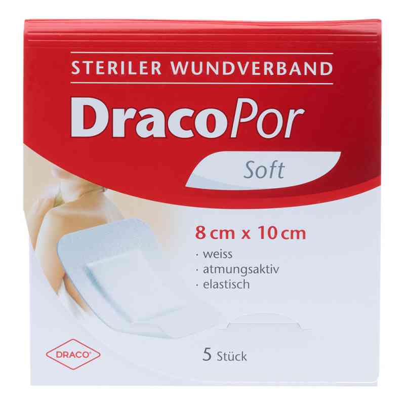 Dracopor Wundverband 10x8cm steril 5 stk von Dr. Ausbüttel GmbH & Co. KG PZN 02027003