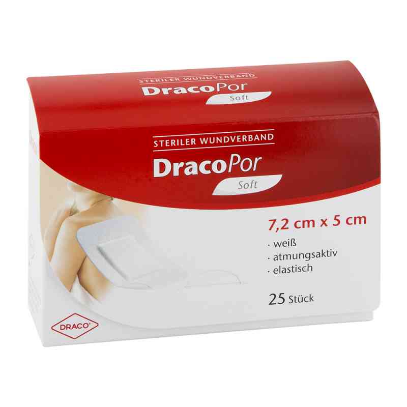 Dracopor Wundverband 7,2x5cm steril 25 stk von Dr. Ausbüttel GmbH & Co. KG PZN 01424788
