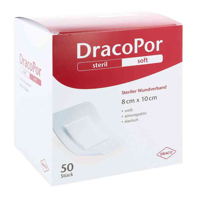 Dracopor Wundverband 8x10 cm steril 50 stk von Dr. Ausbüttel GmbH & Co. KG PZN 12749105