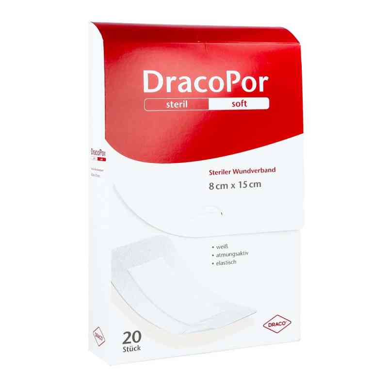 Dracopor Wundverband 8x15 cm steril 20 stk von Dr. Ausbüttel GmbH & Co. KG PZN 12749111