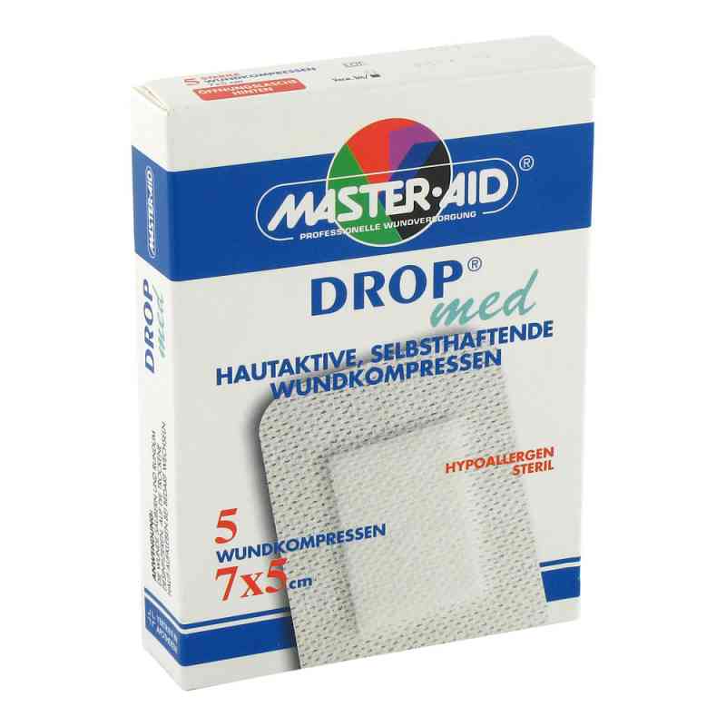 Drop med 5x7 cm Wundverband steril Master Aid 5 stk von Trusetal Verbandstoffwerk GmbH PZN 00955845