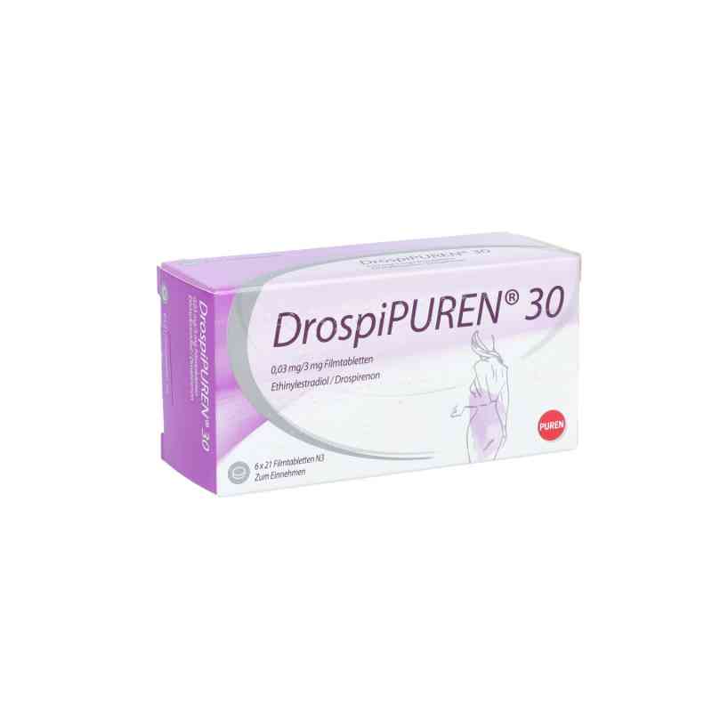 Drospipuren 30 0,03 mg/3 mg Filmtabletten 6X21 stk von PUREN Pharma GmbH & Co. KG PZN 12202648