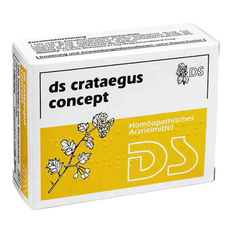 Ds Crataegus Concept Tabletten 100 stk von DS-Pharmagit GmbH PZN 00588743