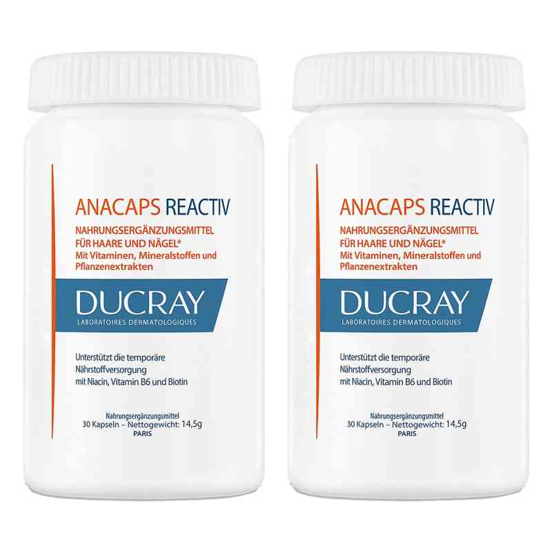 Ducray Anacaps Reactiv Kapseln 2x30 stk von PIERRE FABRE DERMO KOSMETIK GmbH PZN 08104987