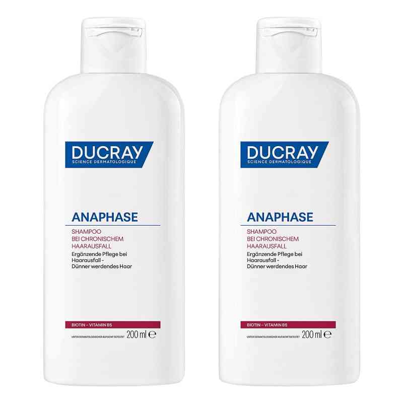 Ducray Anaphase+ Shampoo Haarausfall 2x200 ml von PIERRE FABRE DERMO KOSMETIK GmbH PZN 08103201