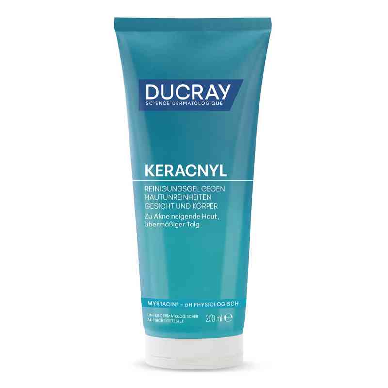 DUCRAY KERACNYL Waschgel - Bei unreiner Haut, Pickel & Akne 200 ml von PIERRE FABRE DERMO KOSMETIK GmbH PZN 11857784
