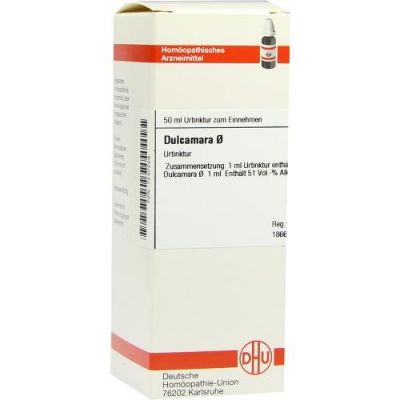 Dulcamara Urtinktur 50 ml von DHU-Arzneimittel GmbH & Co. KG PZN 07247229