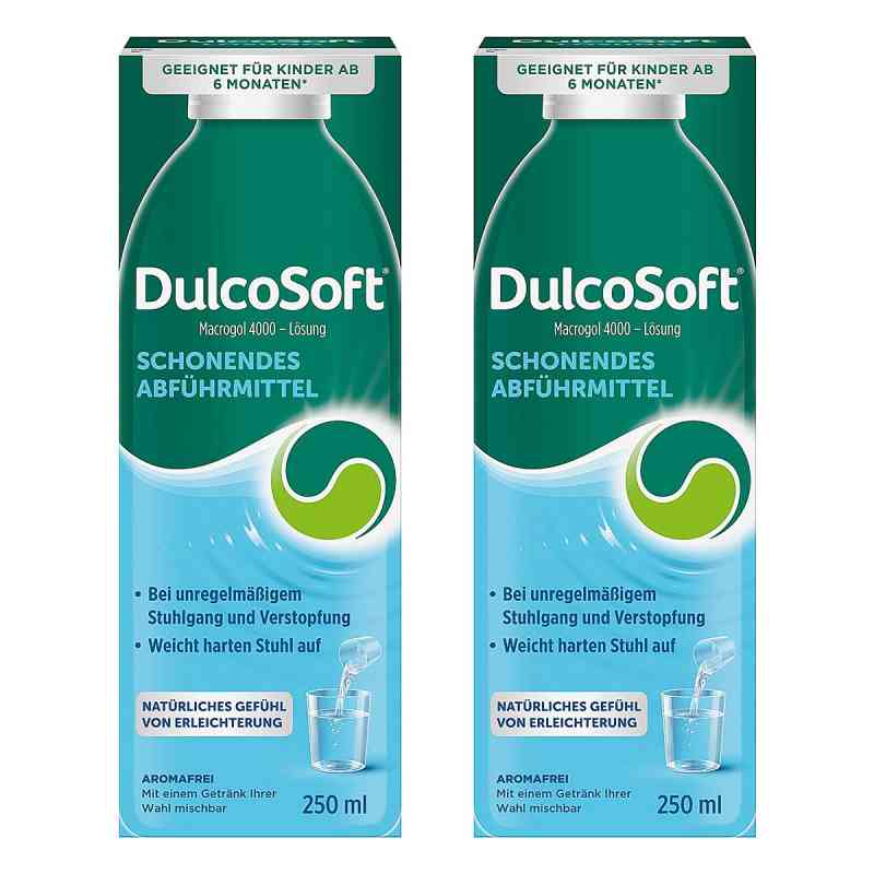 Dulcosoft Lösung Doppelpack 2x250 ml von A. Nattermann & Cie GmbH PZN 08100942