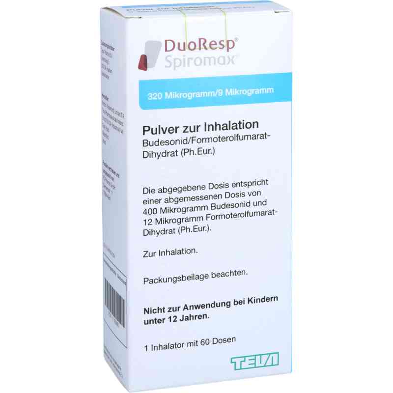 DuoResp Spiromax 320 Mikrogramm/9 Mikrogramm/Dosis 1 stk