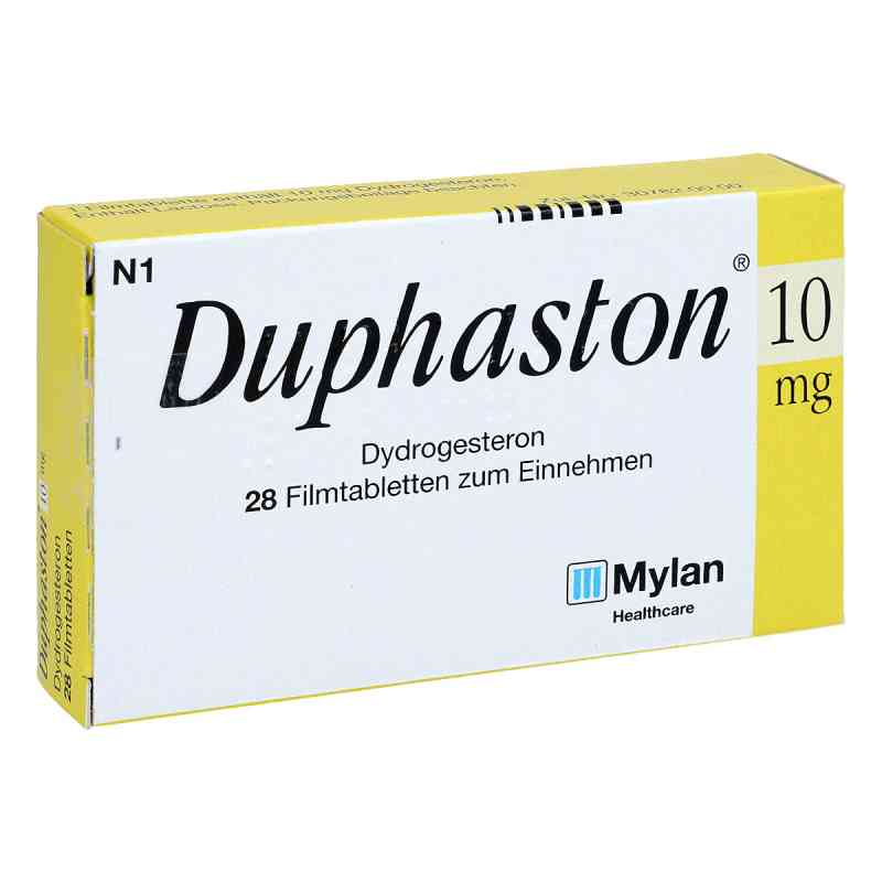 Duphaston 10 mg Filmtabletten 28 stk von Mylan Healthcare GmbH PZN 00542072
