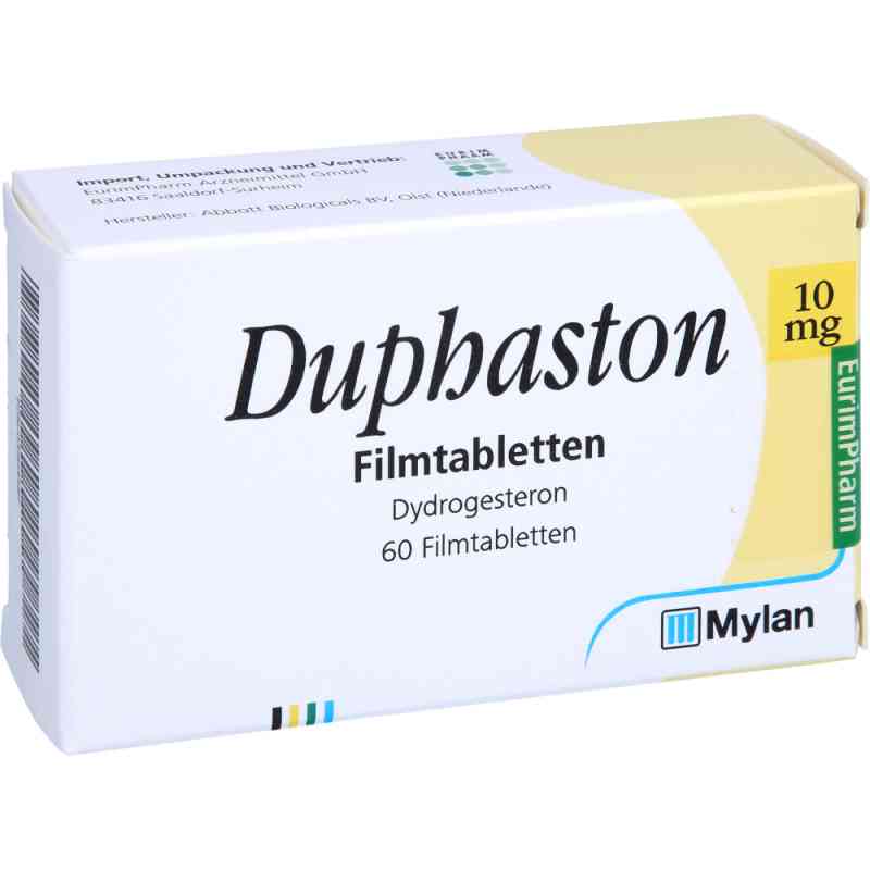 Duphaston 10 mg Filmtabletten 60 stk von EurimPharm Arzneimittel GmbH PZN 03904587