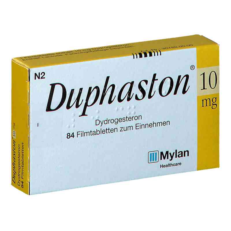 Duphaston 10 mg Filmtabletten 84 stk von Mylan Healthcare GmbH PZN 00542089