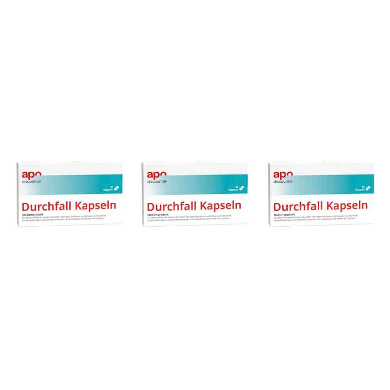 Durchfall Kapseln von apodiscounter 3x30 stk von  PZN 08102751