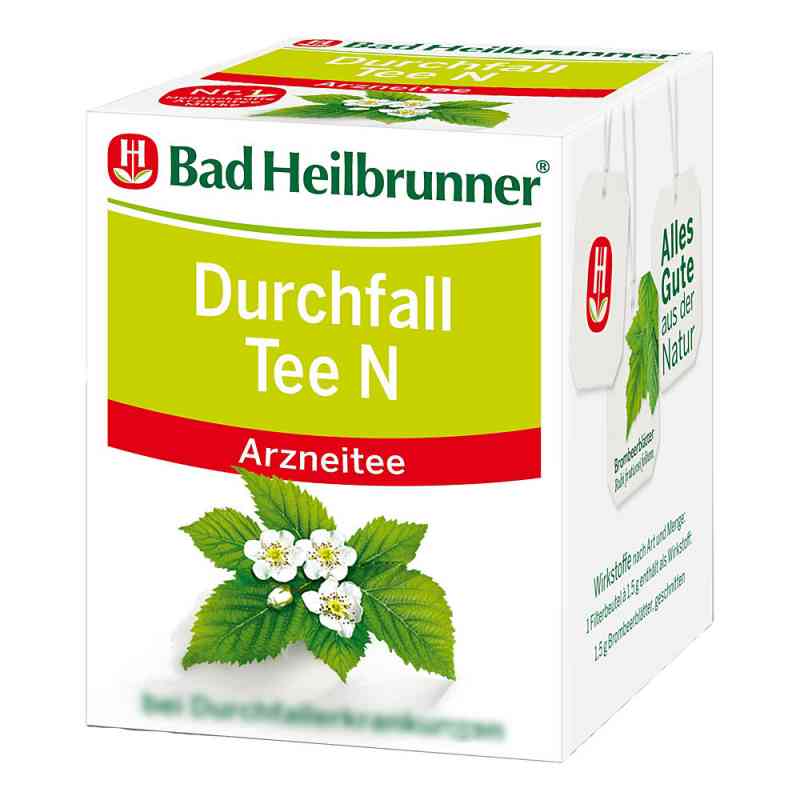 Durchfall Tee N 8X1.5 g von Bad Heilbrunner Naturheilm.GmbH&Co.KG PZN 10789129