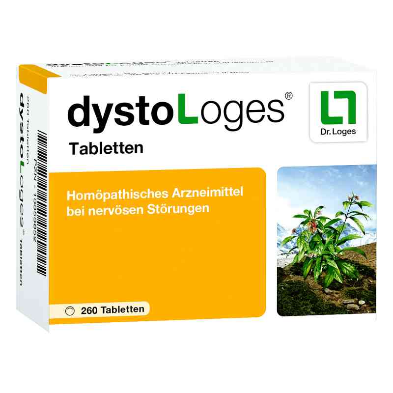 dystoLoges Tabletten - Bei innerer Unruhe und Nervosität 260 stk von Dr. Loges + Co. GmbH PZN 13353852