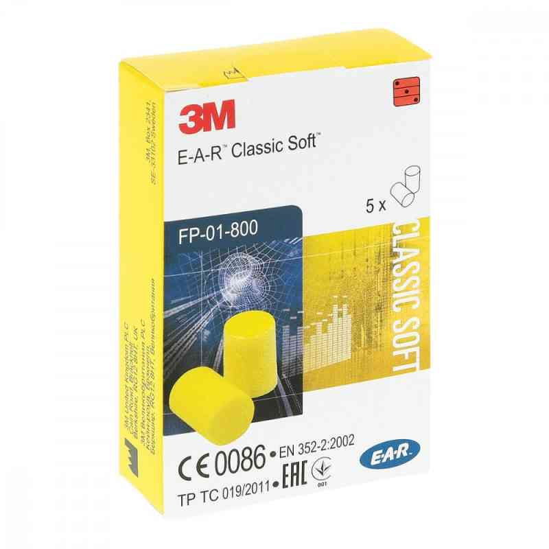 Ear Classic Soft Gehörschutzstöpsel 10 stk von Axisis GmbH PZN 00099139