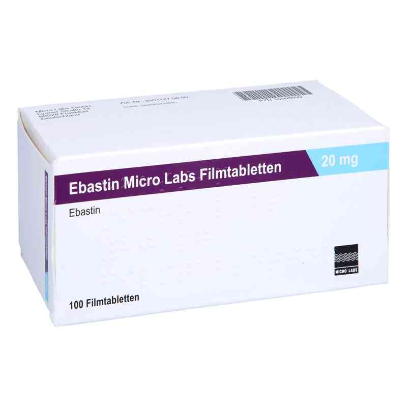 Ebastin Micro Labs 20 mg Filmtabletten 100 stk von Micro Labs GmbH PZN 16568599