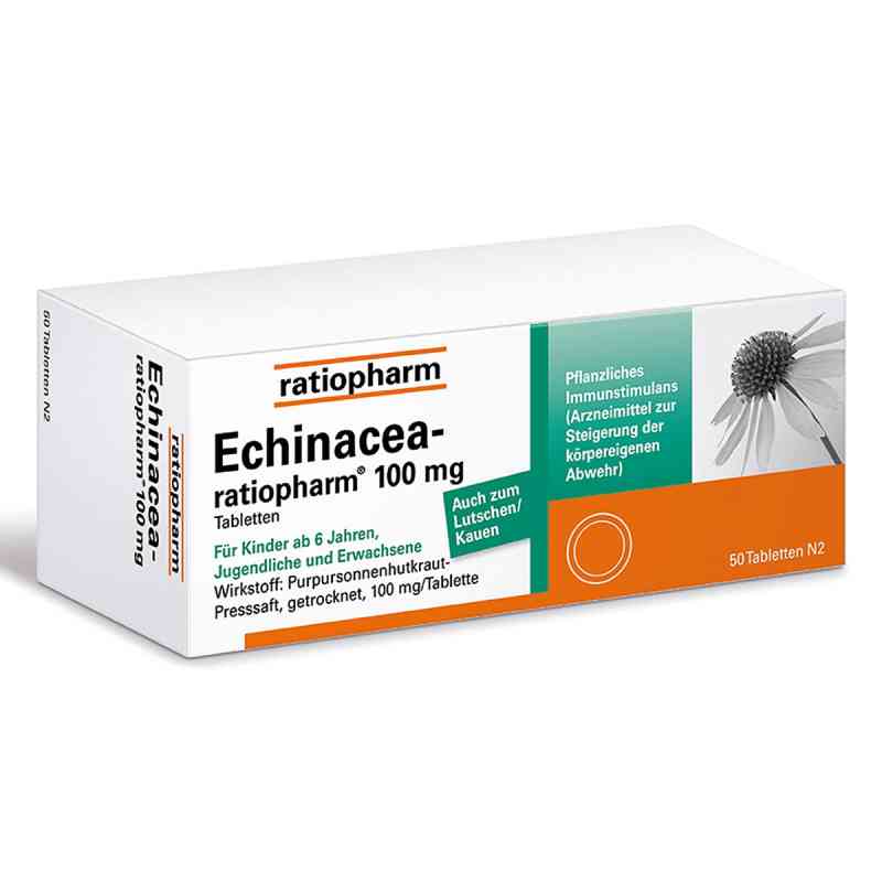 ECHINACEA-ratiopharm 100mg 50 stk von ratiopharm GmbH PZN 03927157