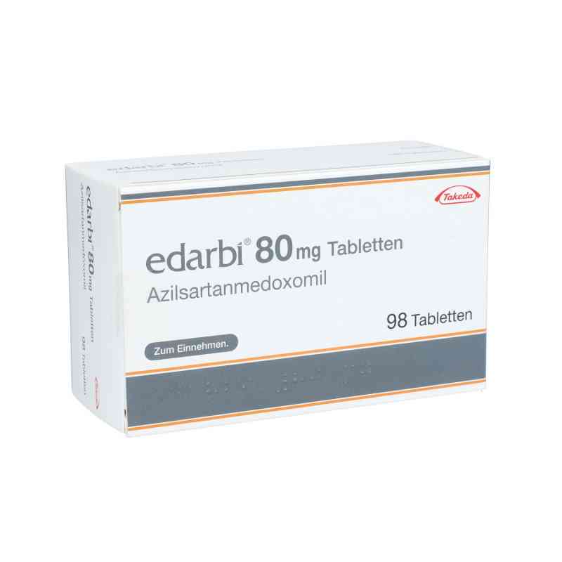 Edarbi 80 mg Tabletten 98 stk von TAKEDA GmbH PZN 09253116