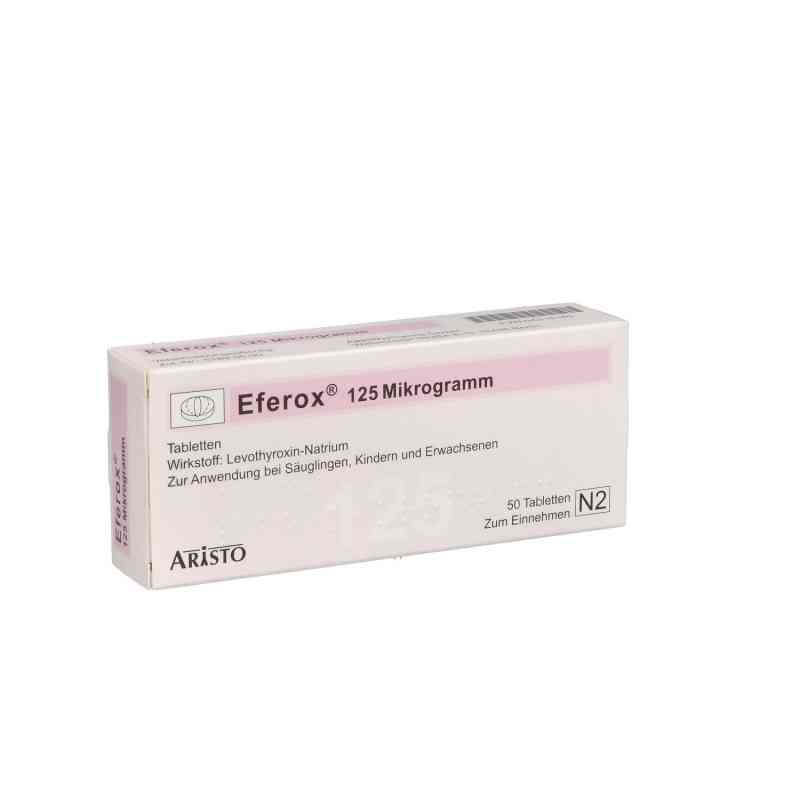 Eferox 125 Mikrogramm Tabletten 50 stk von Aristo Pharma GmbH PZN 04315143