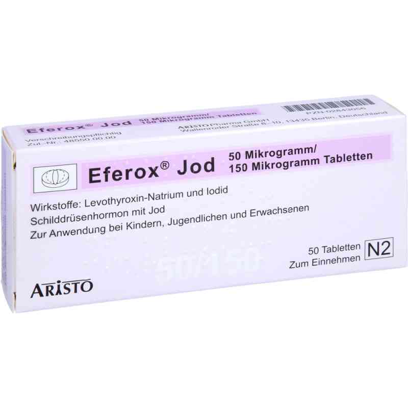 Eferox Jod 50 [my]g/150 [my]g Tabletten 50 stk